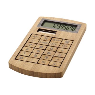 Image of Eugene calculator made of bamboo