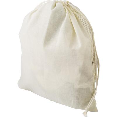 Image of Organic cotton drawstring mesh bag