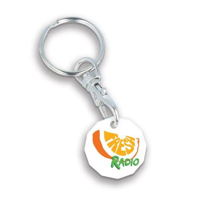 Image of 100% Recycled Trolley Coin Keyring