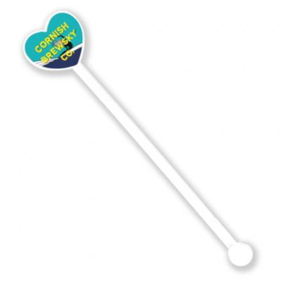 Image of Recycled Drink Stirrer Heart