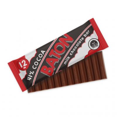 Image of 12 Baton Milk Chocolate Bar