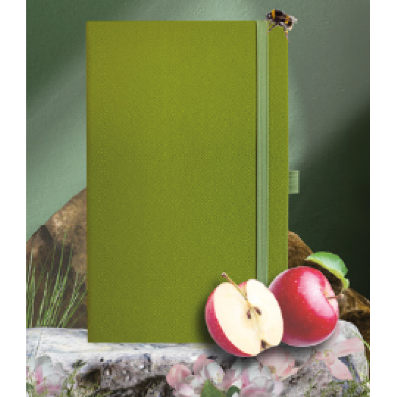 Image of Appeel 'Ortisei' Medium Ruled Apple Paper Notebook